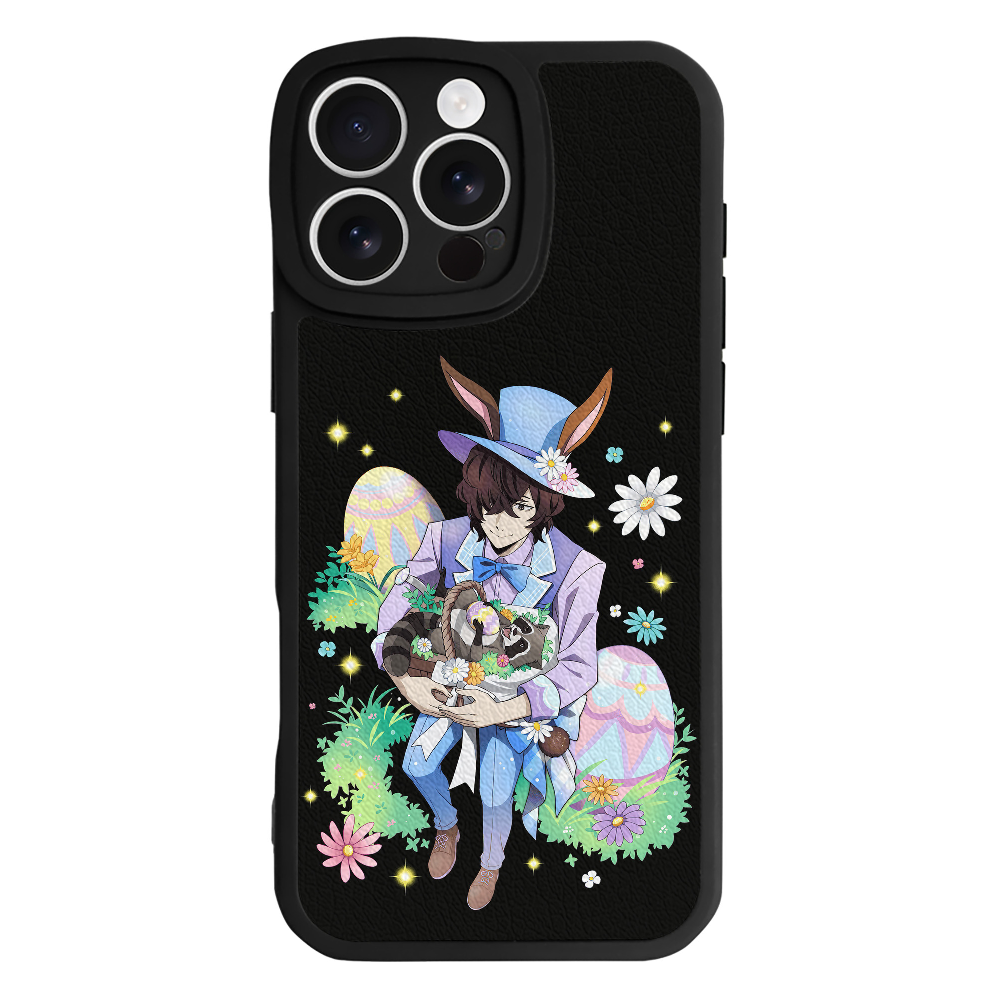 （画像用） 文豪ストレイドッグス Bungo Stray Dogs 【iPhone 16シリーズ対応】シリコンスマホケース（レザー調） 材質：シリコン